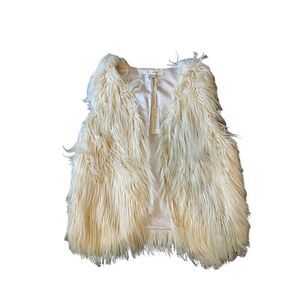 Faux fur vest NWT